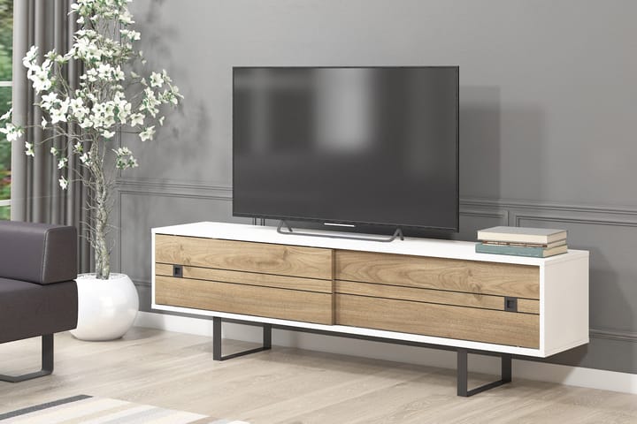 TV-taso 180 cm Norrbyle - Ruskea - Tv taso & Mediataso