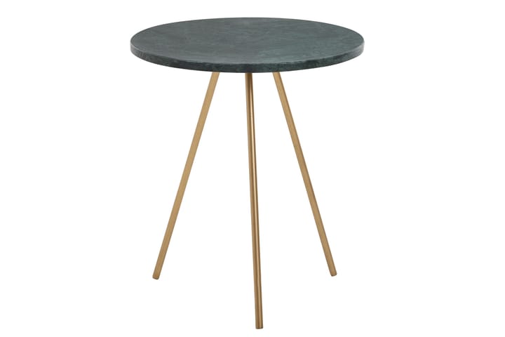 Sivupöytä Rachid 38 cm Pyöreä - Vihreä - Tarjotinpöytä & pikkupöytä - Marmoripöydät - Lamppupöytä