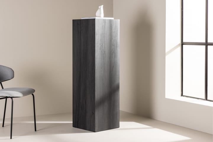 Ramsvik Sivupöytä 40x40 cm Musta - Venture Home - Tarjotinpöytä & pikkupöytä - Lamppupöytä