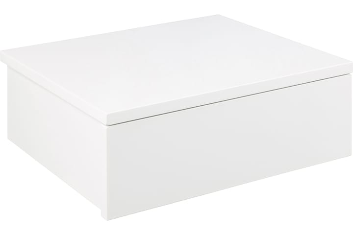 Sängynpöytä Salmani 32 cm - Valkoinen - Yöpöytä