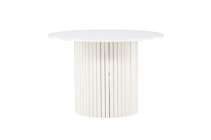 Härön Ruokapöytä 110 cm Valkoinen - VIND - Ruokapöydät & keittiön pöydät