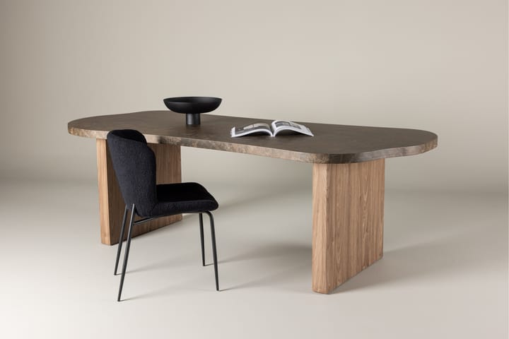 Eleonora Ruokapöytä 230x100 cm Ruskea - Venture Home - Ruokapöydät & keittiön pöydät