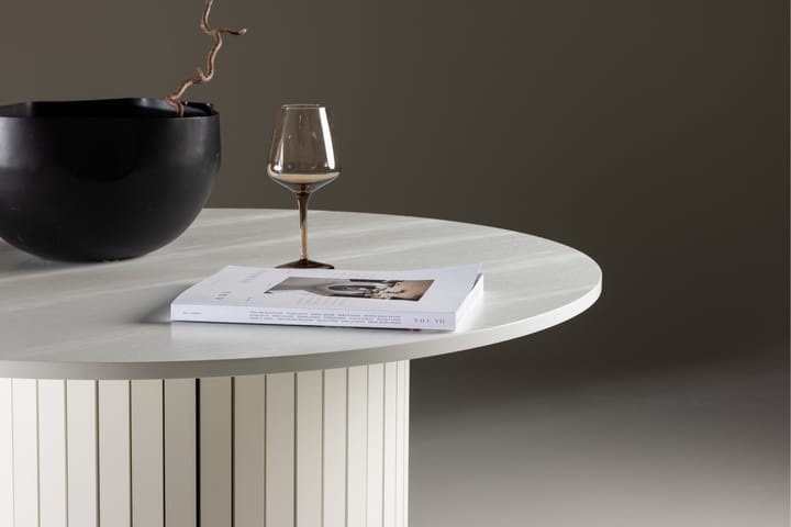 Härön Ruokapöytä 110 cm Valkoinen - VIND - Ruokapöydät & keittiön pöydät