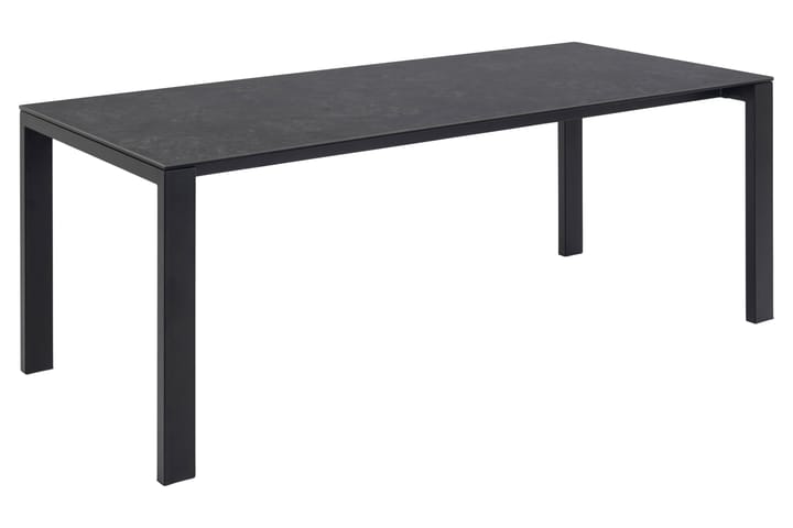 Ruokapöytä Misam 200x90 cm - Musta - Ruokapöydät & keittiön pöydät