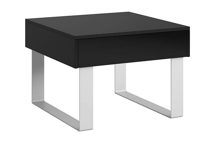 Sohvapöytä Frick Pieni 64 cm Säilytyksellä Laatikko - Musta - Sohvapöytä