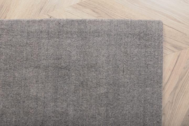 Matto Ulu 200x300 cm - Vaaleanharmaa - Käsintehdyt matot - Villamatto
 - Iso matto