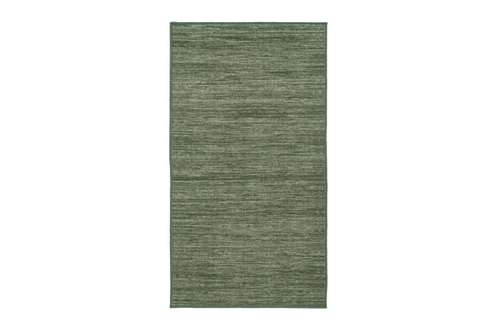 Matto Struktur 80x250 cm Vihreä - Vihreä - Wilton-matto - Pienet matot - Kuviollinen matto & värikäs matto
