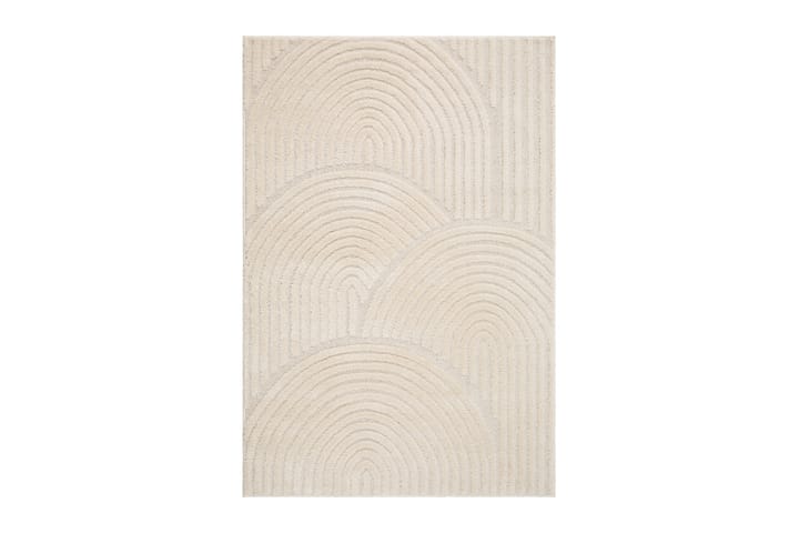 Wiltonmatto Doriane Zen 200x290 cm Valkoinen - Valkoinen - Wilton-matto - Kuviollinen matto & värikäs matto