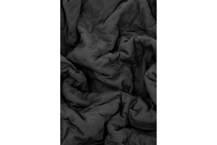 Päiväpeite Weasela 180x260 cm - Antrasiitti - Yhden hengen sängyn päiväpeitto - Parisängyn päiväpeitto - Vuodevaatteet
