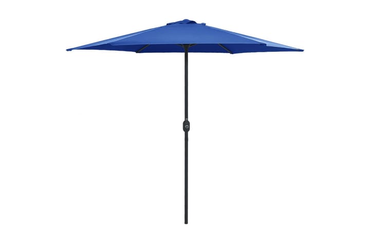 Aurinkovarjo alumiinitanko 270x246 cm taivaansininen - Sininen - Aurinkovarjo
