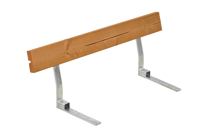 PLUS Selkänoja pöytä/penkkisettiin 118 cm Pohjamaalattu Tiik - Piknikpöytä
