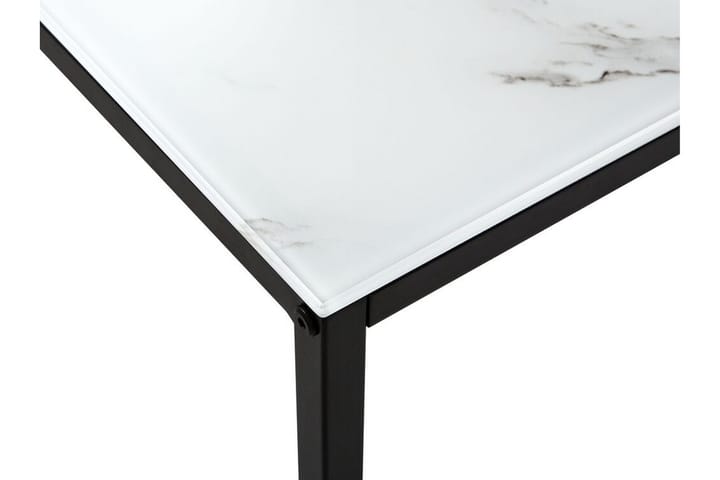 Apupöytä Heber Marmoriefekti - Valkoinen - Sivupöydät ulos