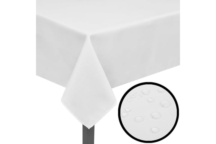 5 Pöytäliinaa Valkoinen 220 x 130 cm - Valkoinen - Keittiötekstiilit - Kaitaliina