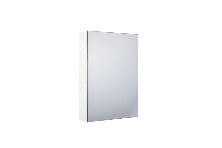 Kylpyhuonekaappi Lavapies 40 cm peilillä - Valkoinen - Peilikaapit - Kylpyhuoneekaappi valaistuksella