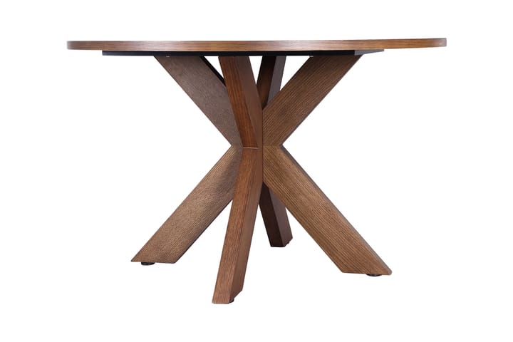 Ruokapöytä Redex 120 cm Pyöreä - Ruskea - Ruokapöydät & keittiön pöydät