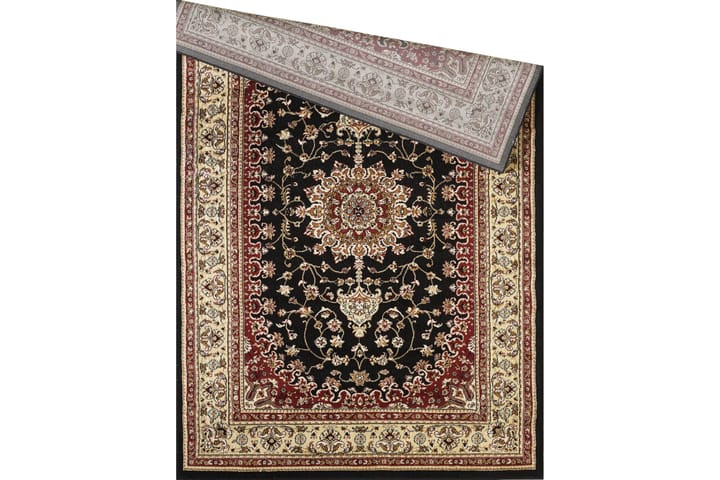 Matto Naple Musta/Beige 120x170 - D-sign - Wilton-matto - Kuviollinen matto & värikäs matto