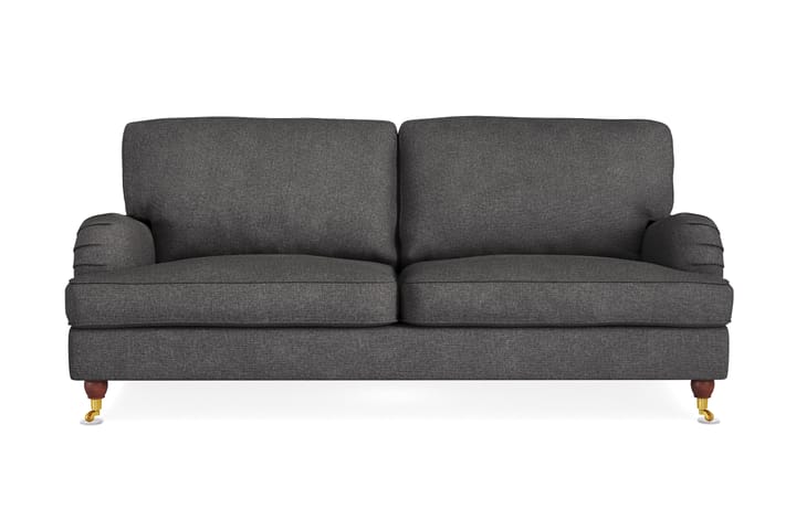 Sohva Oxford Lyx 3:n ist - Tummanharmaa - Howard-sohvat - 3:n istuttava sohva