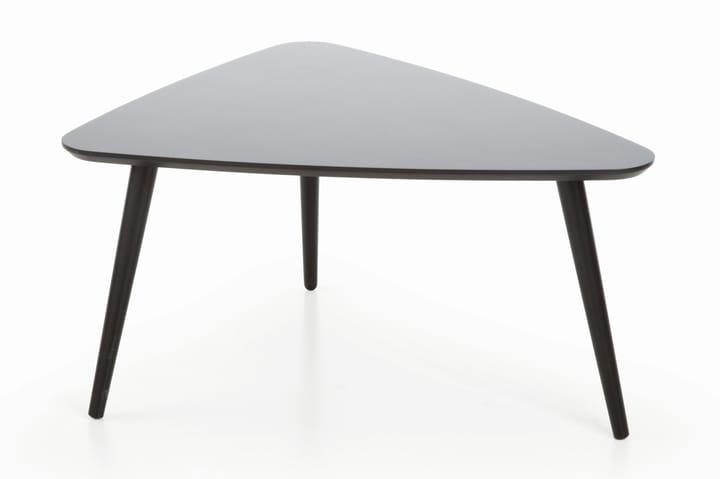 Sohvapöytä Wauhillau 110 cm Kolmikulmainen - Musta/Musta - Sohvapöytä