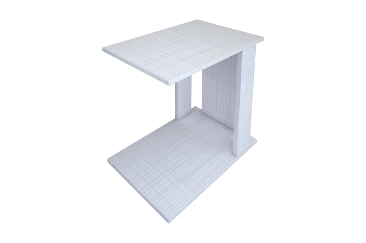 Sivupöytä Kyrkbyn - Valkoinen - Tarjotinpöytä & pikkupöytä - Lamppupöytä