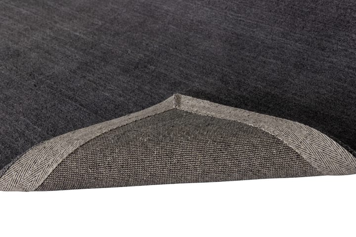 Matto Ulu 250x350 cm - Tummanharmaa - Käsintehdyt matot - Villamatto