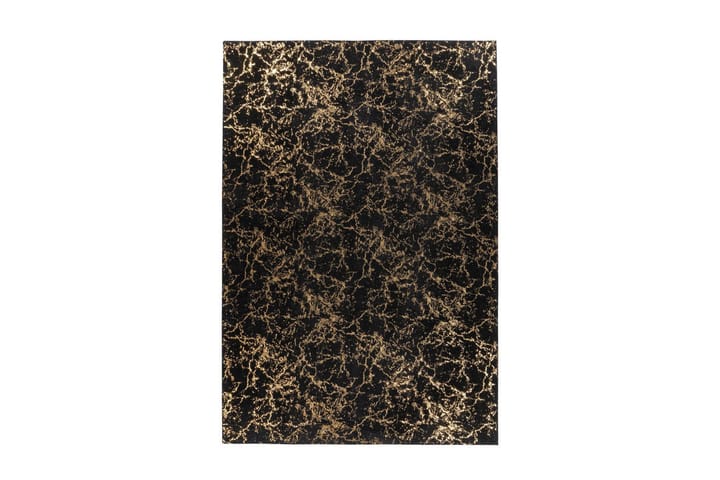 Matto Ngelesbedon Swu 120x170 cm Musta/Kulta - D-Sign - Pienet matot - Wilton-matto - Kuviollinen matto & värikäs matto