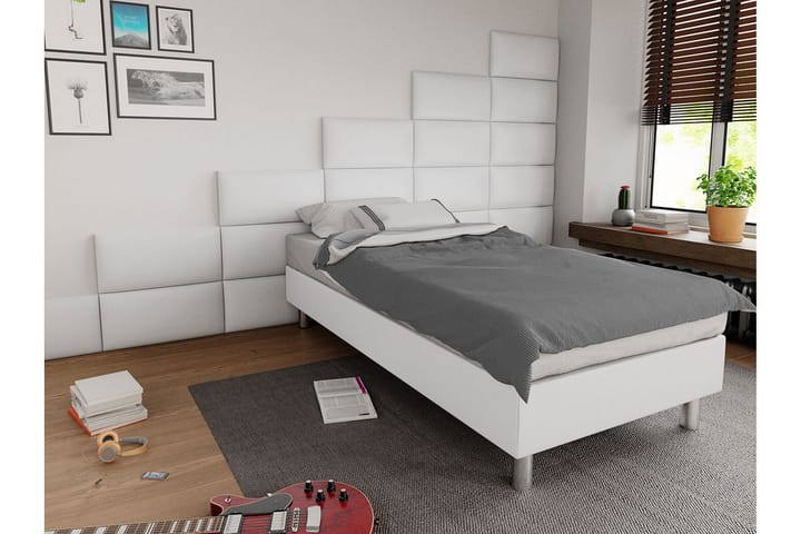 Sängynrunko Forenza 120x200 cm - Valkoinen - Sänkykehikot & sängynrungot