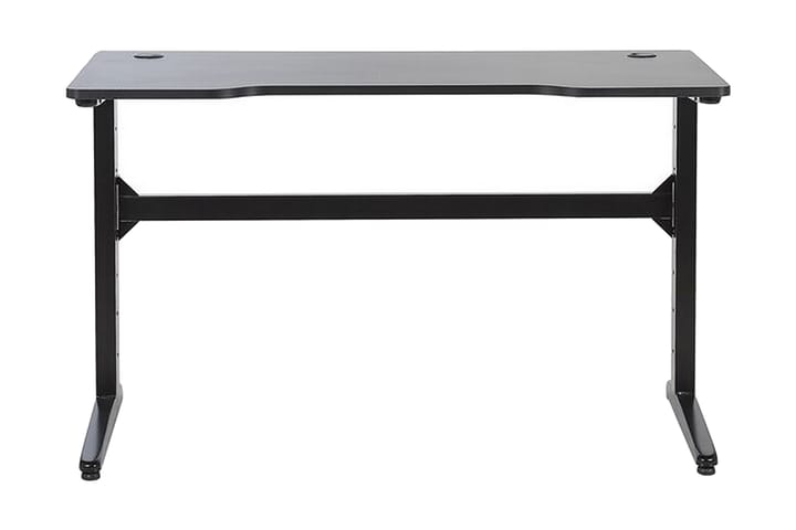 Pelipöytä Rombauer 120 cm LED-valaistus - Musta/Musta - Pelipöytä