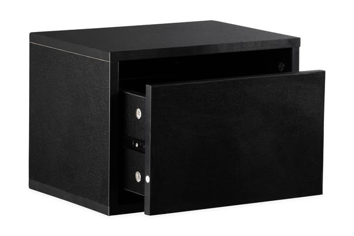 Yöpöytä Ferinto 35x32 cm - Musta - Yöpöytä