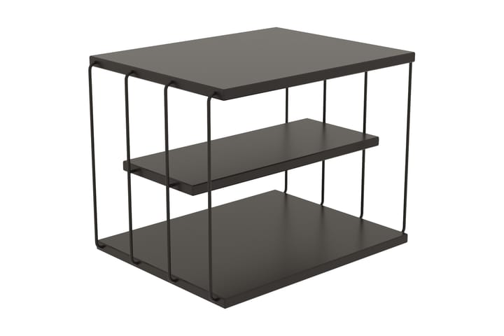 Sivupöytä 50 cm - Antrasiitti/Musta - Tarjotinpöytä & pikkupöytä - Lamppupöytä