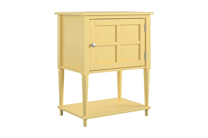 Sivupöytä Fairmont 56 cm Keltainen - Dorel Home - Tarjotinpöytä & pikkupöytä - Lamppupöytä