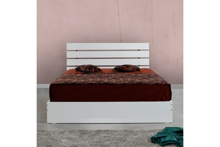 Sängynrunko Fugaza 165x205 cm - Valkoinen - Sänkykehikot & sängynrungot