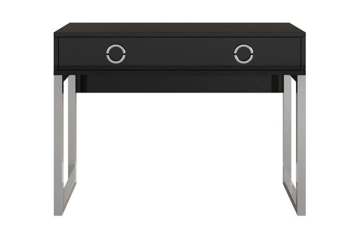Kirjoituspöytä Iguanzo 110 cm - Musta/Kromi - Tietokonepöytä
 - Kirjoituspöytä
