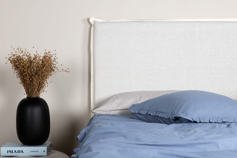 Signe Sängynpäädyn Päällinen 140x180 cm - Valkoinen - Huonekalut - Sänky - Sängyn lisävarusteet & sängynpäädyt
