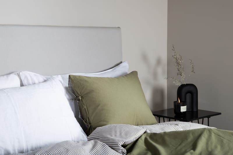 Saga Sängynpäädyn Päällinen 140x180 cm - Harmaa - Huonekalut - Sänky - Sängyn lisävarusteet & sängynpäädyt