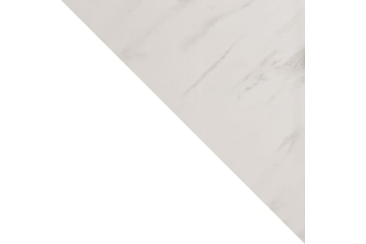 Vaatekaappi Peilillä Marmesa 200 cm Marmorikuvio - Valkoinen/Kulta - Vaatekaappi