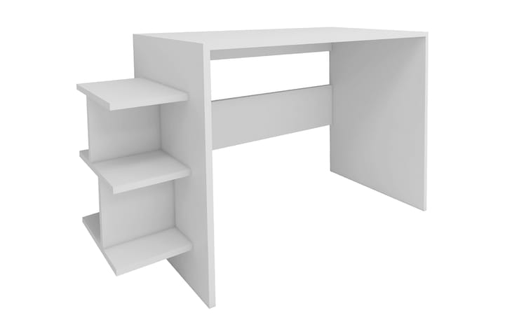 Kirjoituspöytä Thambo 110 cm - Valkoinen - Tietokonepöytä
 - Kirjoituspöytä