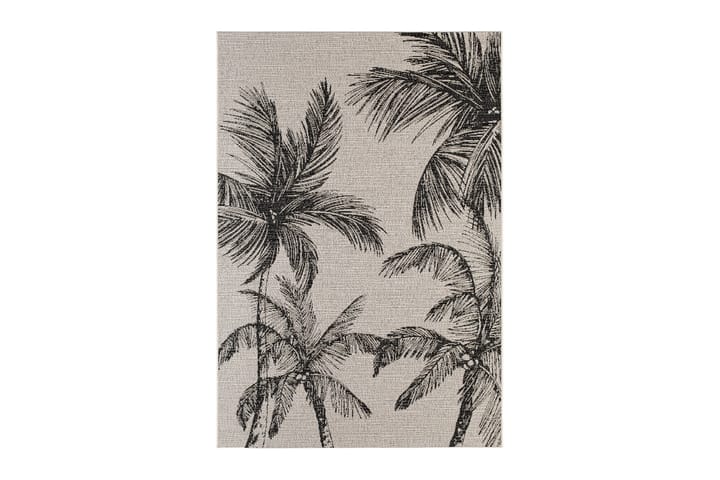 Ulkomatto Bahamas Palm 200x290 cm Harmaa - Hiili - Ulkomatto