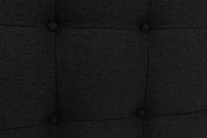 Sängynpääty Boxford 90 cm Napit - Musta - Sängynpääty
