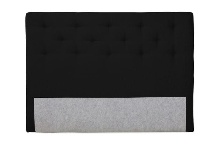 Sängynpääty Laze Deluxe 140 cm - Musta - Sängynpääty