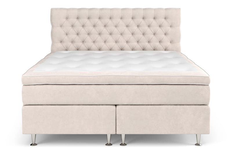 Sänkypaketti Estelle 180x210 cm - Beige - Huonekalut - Sänky - Sänkypaketti