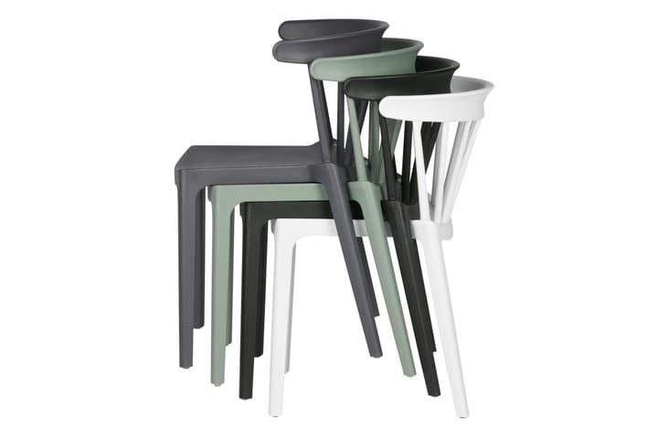 Keittiötuoli Yamanu - Harmaa - Ruokapöydän tuolit - Pinnatuoli