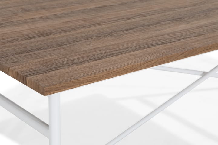 Ruokapöytä Narses 200 cm - Valkoinen - Ruokapöydät & keittiön pöydät