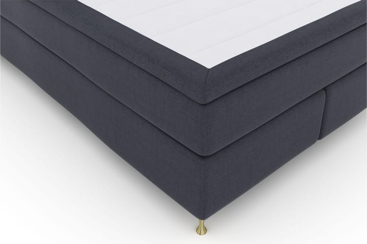 Sänkypaketti Choice No 5 160x200 Medium Lateksi - Sininen/Kulta Jalat - Jenkkisängyt - Sänkypaketti