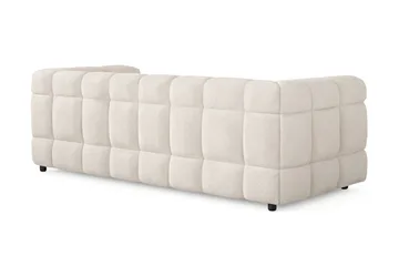 Elise 3-istuttava kuplamainen sohva - Beige - Huonekalut - Sohva - 3:n istuttava sohva