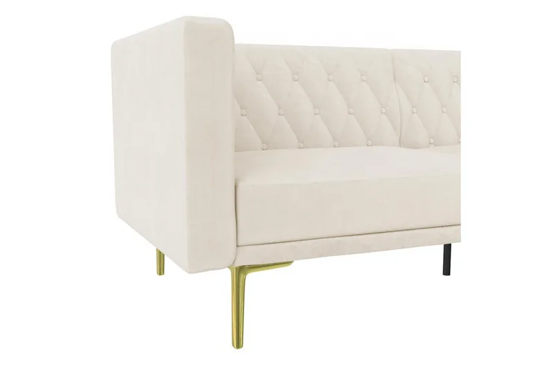 2-istuttava sohva Marseille Norsunluu - Norsunluu - Huonekalut - Sohva - 2:n istuttava sohva