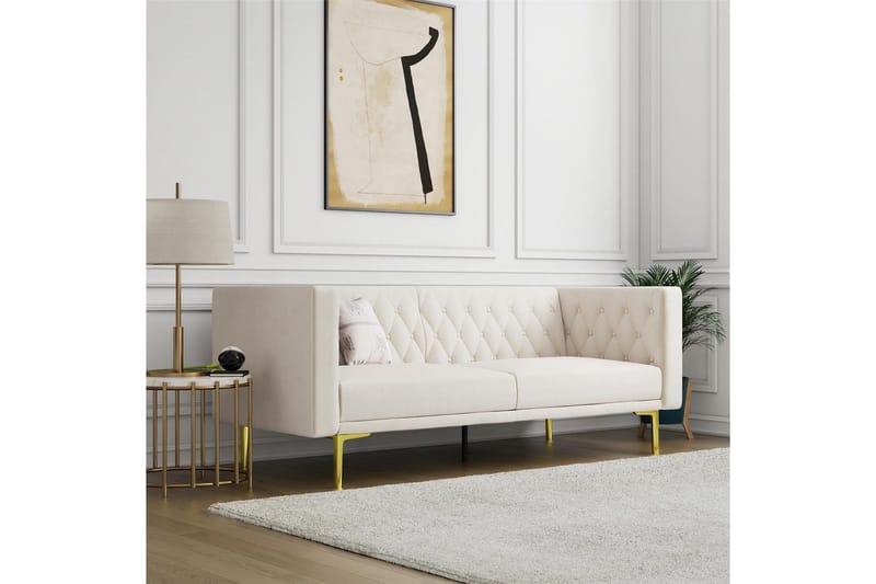 2-istuttava sohva Marseille Norsunluu - Norsunluu - Huonekalut - Sohva - 2:n istuttava sohva