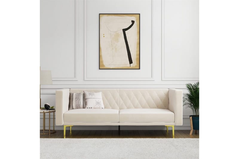 2-istuttava sohva Marseille Norsunluu - Norsunluu - Huonekalut - Sohva - 2:n istuttava sohva