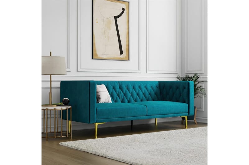 2-istuttava sohva Marseille Smaragdinvihreä - Smaragdinvihreä - Huonekalut - Sohva - 2:n istuttava sohva