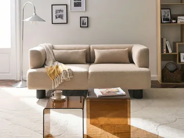 2-istuttava sohva Movik - Beige - Huonekalut - Sohva - 2:n istuttava sohva