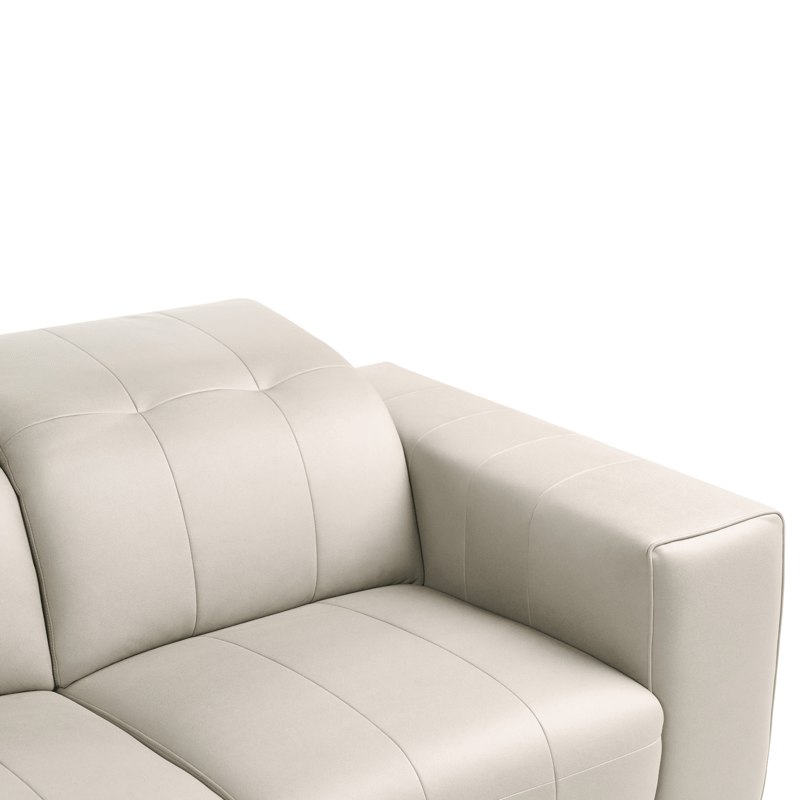 2-istuttava sohva Ommel - Vaalea beige - Huonekalut - Sohva - Mekanismisohva - 2 istuttava mekanismisohva